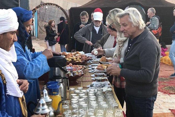 2-Day Zagora Tour from Marrakech Including the Atlas Mountains, Camel Trek and Desert Camp - Sunrise, breakfast, and the return to Marrakech