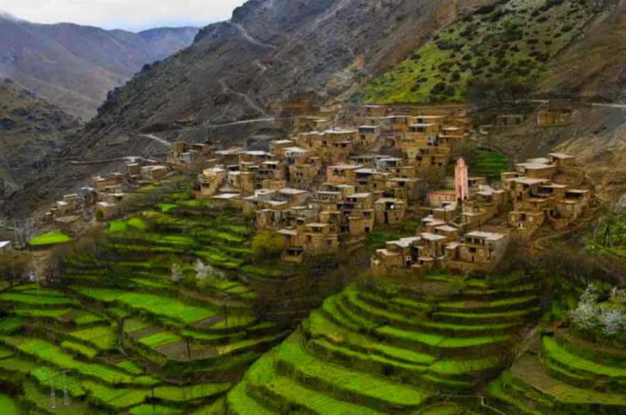 2 Days Desert Agafay and Atlas Mountains Trek From Marrakech - From Marrakech to the High Atlas