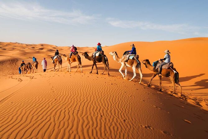 2 Days Sahara Group Tour Fez to Marrakech via Merzouga - Dinner, Berber drumming, and a clear desert sky