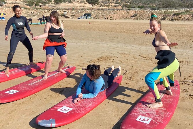 2 Hours Activity Surfing lessons in Taghazout - Two hours of coached surfing