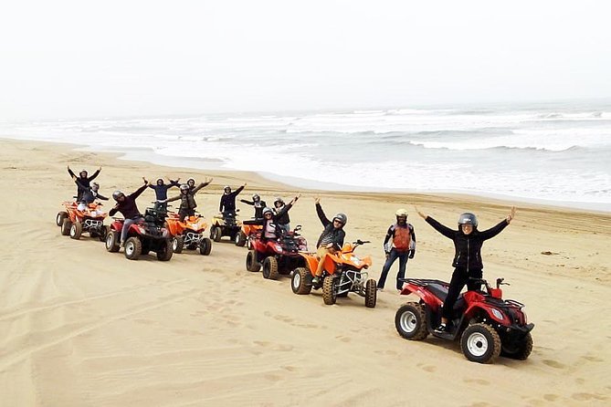 2h quad bike on the beach and in the dunes - Returning through the forest tracks