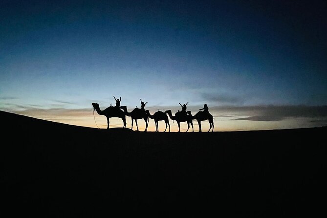 3 Days 2 Nights Desert Tour from Fes to Marrakech via Merzouga - Erg Chebbi at sunset: the trip’s main event