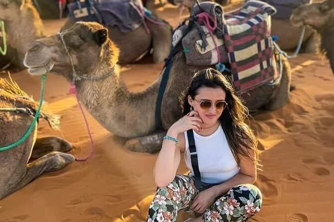 3 Days Desert Tour From Marrakech To Merzouga Dunes & Camel Trek - Arriving at Merzouga and riding into Erg Chebbi