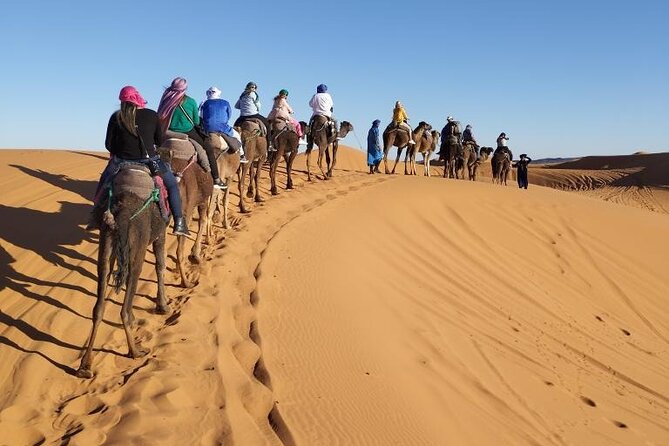 3 Days Desert Tour From Marrakech To Merzouga Dunes & Camel Trek - Sunrise, breakfast, and the long return