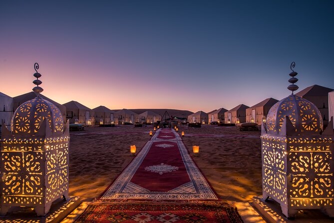 3 days Merzouga desert trip from Marrakech - Camelback into Erg Chebbi