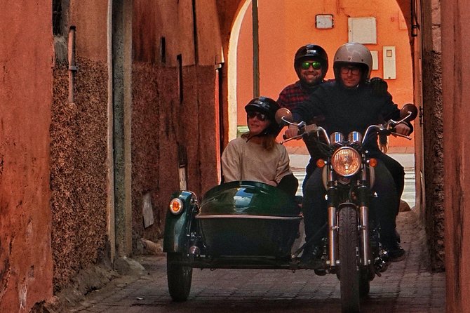 3h Private Sidecar Ride / Secrets of Marrakech - Comfort, safety, and what to wear