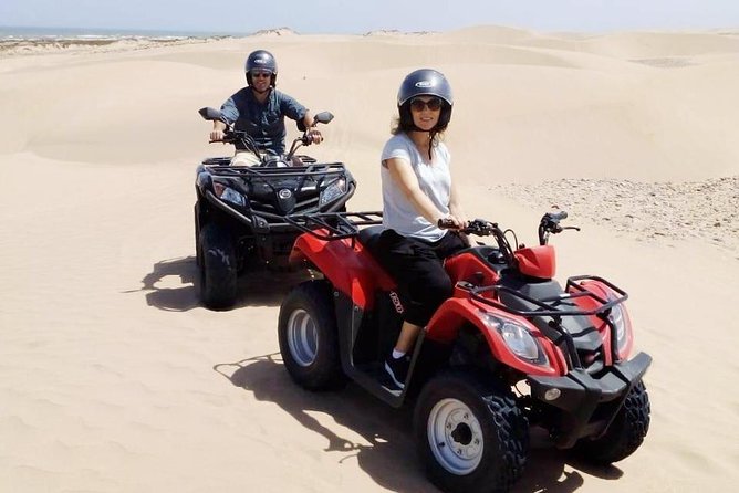 3h quad bike: Thrills in the beach and dunes - Sand dunes, forest tracks, and Cap Sim scenery
