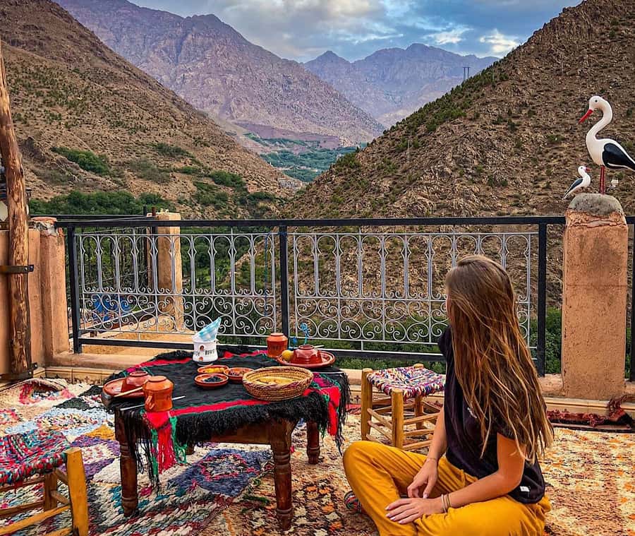 A Day With The Berbers - 3 Valleys Day Trip from Marrakech - Walking past Ait Mizan, Targe, and Imoula