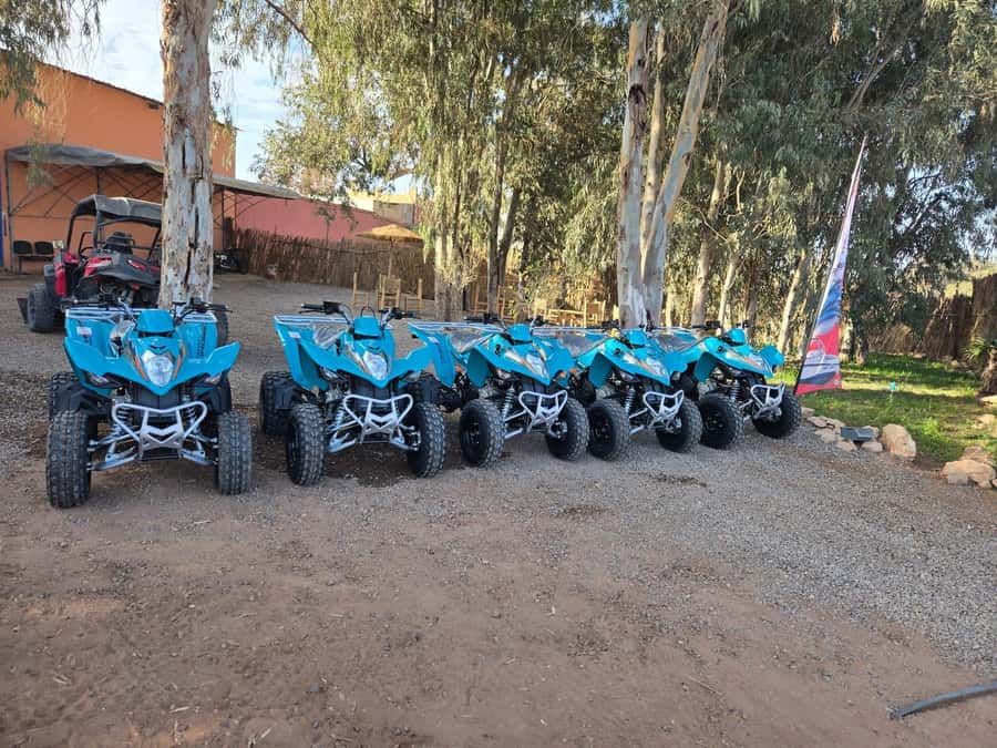 Agadir : 2 h Quad biking excursion with moroccan tea - The transfer from Agadir to the riding base