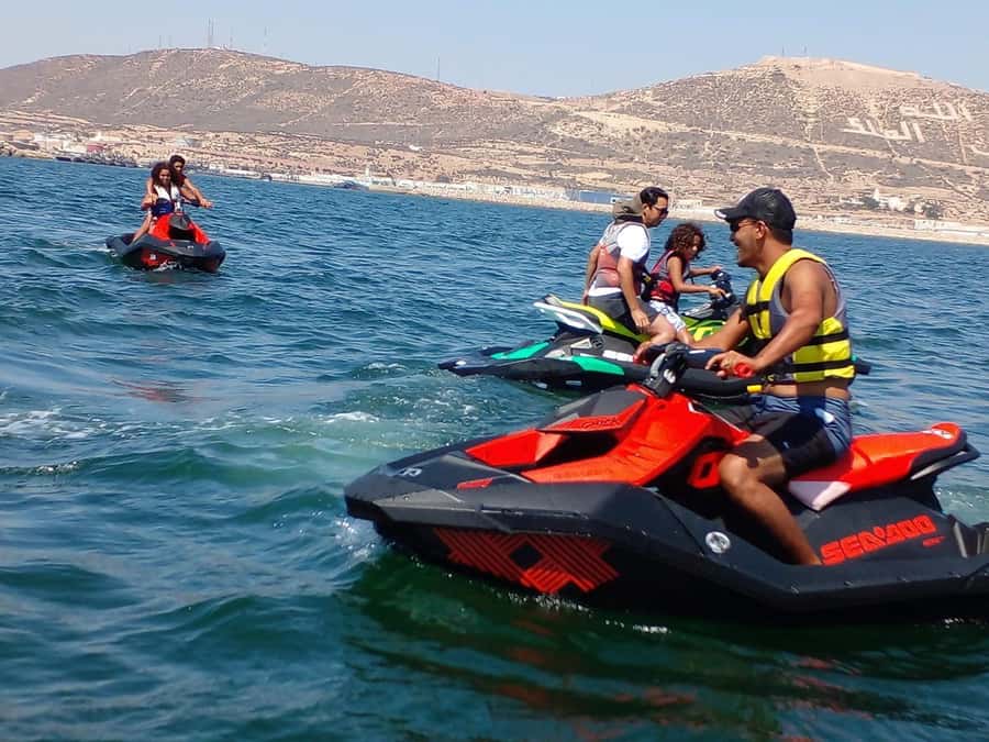 Agadir: 30 min Jet Ski Rental with Transfers - Getting ready at Marina Agadir