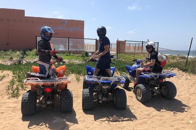 Agadir ATV Quad wild beach Sand dunes & forest with Snacks - Dust, clothing, and practical comfort