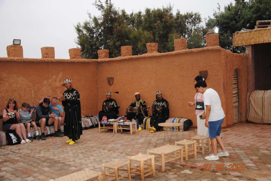 Agadir: Camel or Horse Ride + BBQ & Transfer Sunset Optional - A Moroccan BBQ with more food than expected