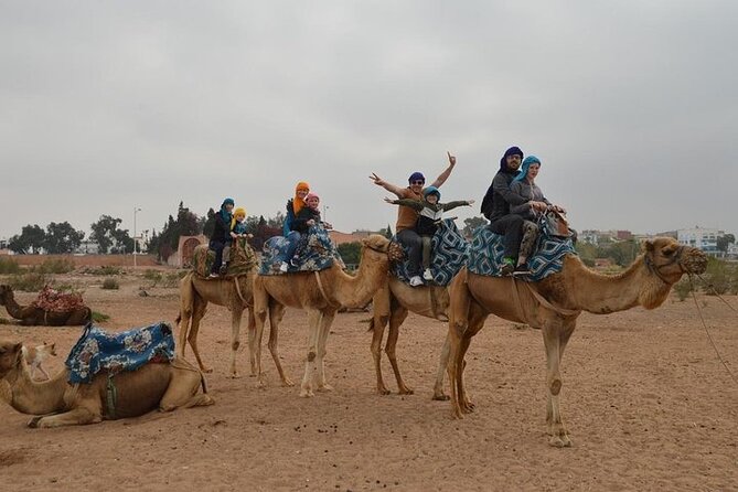 Agadir Camel Ride Experience - Traditional clothing and getting comfortable on the camel