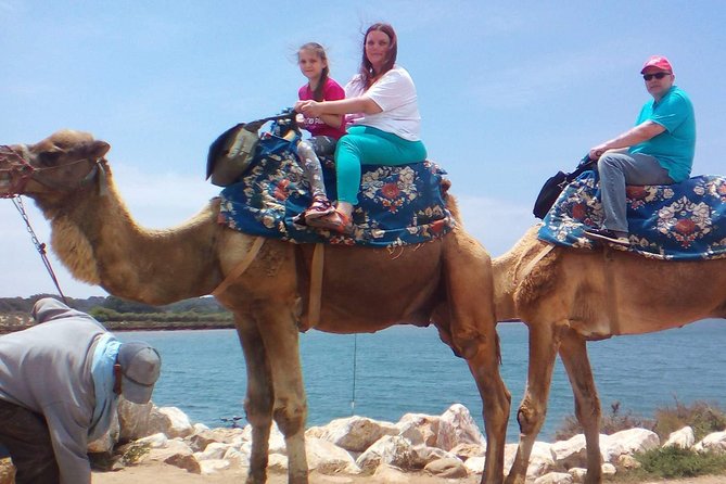 Agadir Camel Riding +Sunset and Dinner( barbecue) - Birds, dunes, and the route near the royal palace