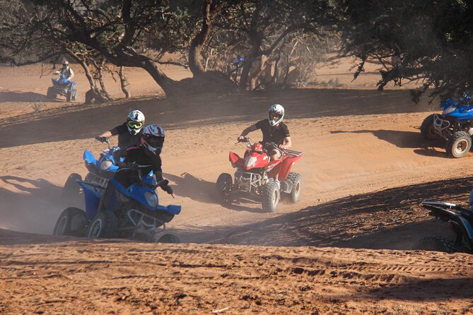 Agadir Desert Quad Bike Safari with Hotel Pickup - How the timing and group size affect the ride