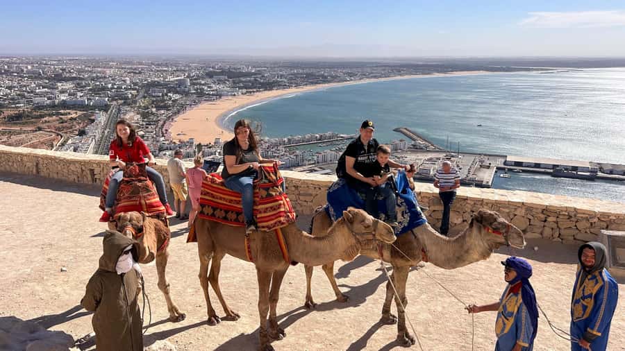 Agadir: Kasbah, Souk, and Marina City Tour with Hotel Pickup - The Kasbah of Agadir Oufella and the best city view