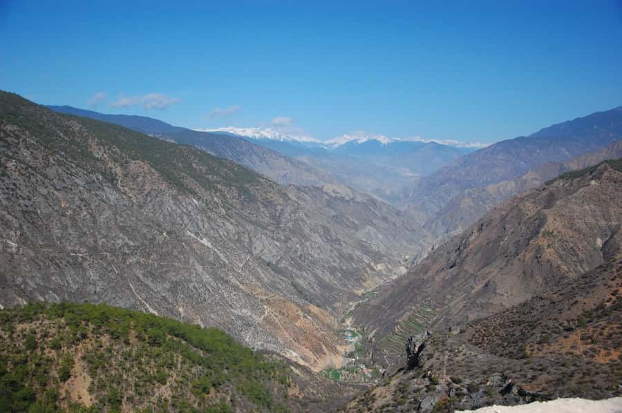Agadir or Taghazout: Paradise Valley Atlas Mountains - The first panoramic view between mountain and oasis