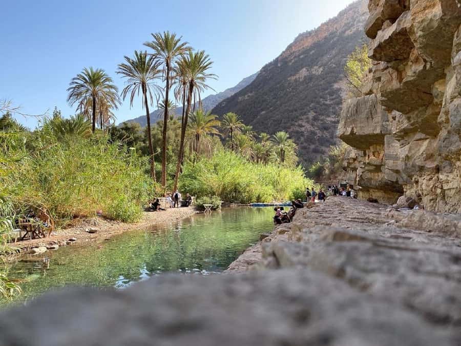 Agadir: Paradise Valley & Desert Sand Dunes with Camel Ride - The walk into the Atlas foothills