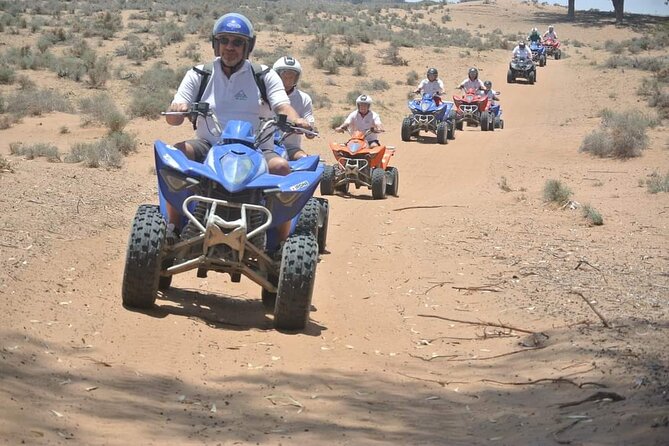 Agadir Quad ATV Adventure Tour with Berber Tea Experience - The Moroccan Tent Tea Break