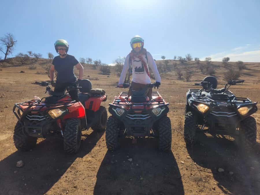 Agadir: Quad Bike Safari Desert With Moroccan Tea - Two hours of quad biking on rough ground