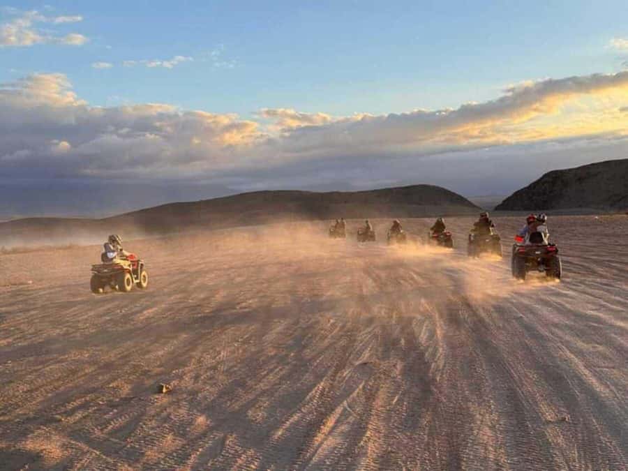 Agadir: Quad Bike Safari Desert With Moroccan Tea - Mint tea under a simple Berber tent