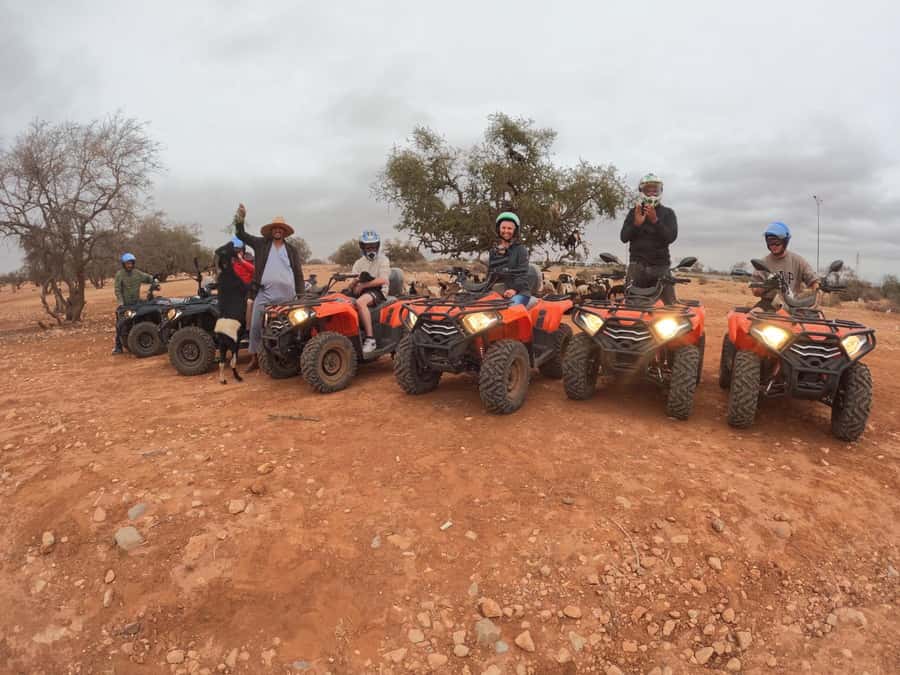 Agadir: Quad Bike Safari Desert With Moroccan Tea - A trial ride before the main route