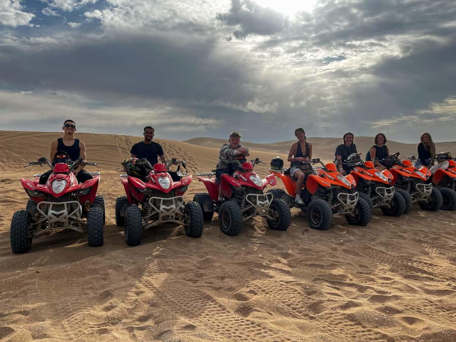 Agadir: Quad Biking Ride Desert Adventure - Safety gear and practice laps before the trail