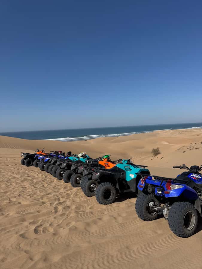 Agadir Quad Safari: Beach, Desert & Optional Sandboarding - Riding from forest trails to rolling dunes