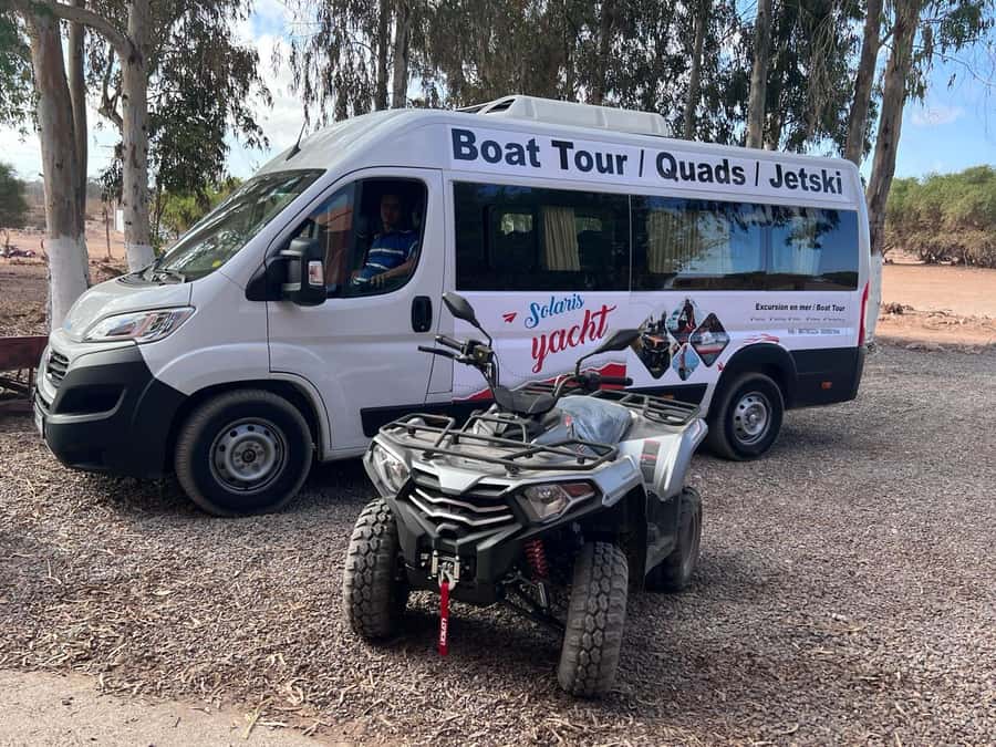 Agadir Quad Safari: Beach, Desert & Optional Sandboarding - The safety briefing and first quad-bike miles