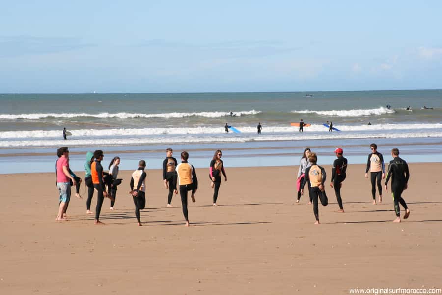 Agadir: Taghazout Beach Surf Lesson with Lunch and Transfer - The beach and the setting