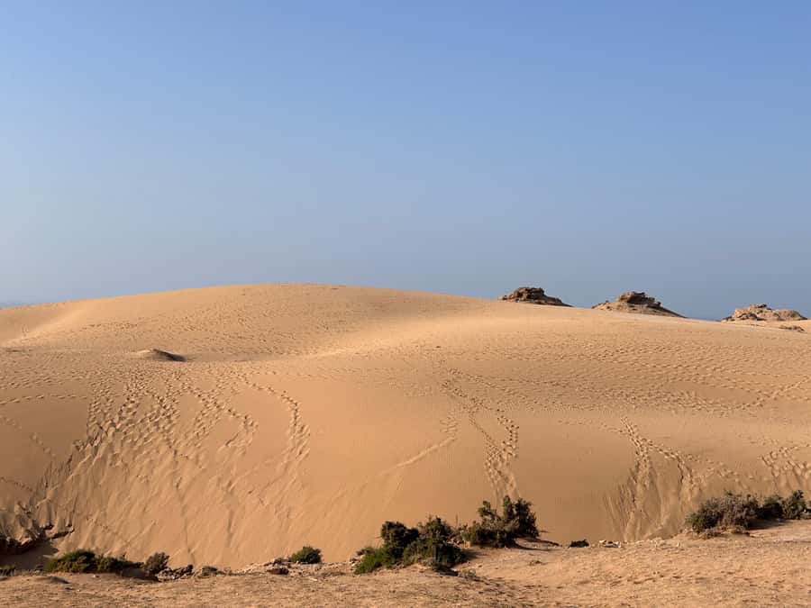 Agadir: Taghazout, Colorful village & Timlaline Desert Trip - Aghroud’s painted streets and rural character