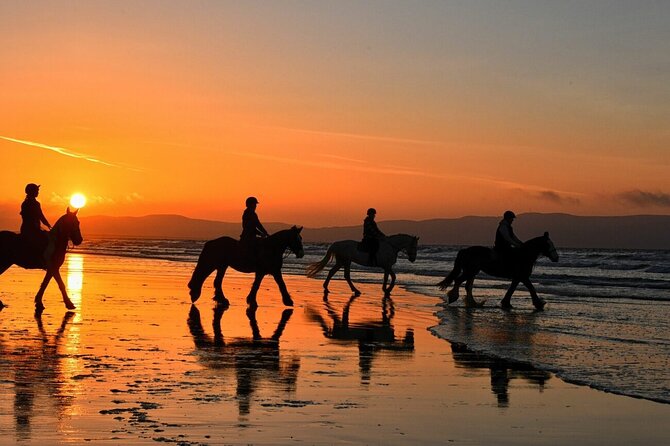 Agadir/Taghazout Horse Ride on the beach - The first stretch across open ground