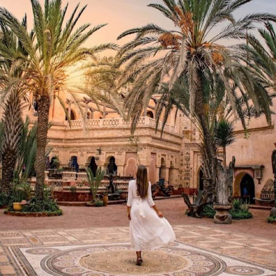 Agadir/Taghazout: Old Medina of Coco Polizzi and Agadir Tour - The mosque stop and Moroccan design