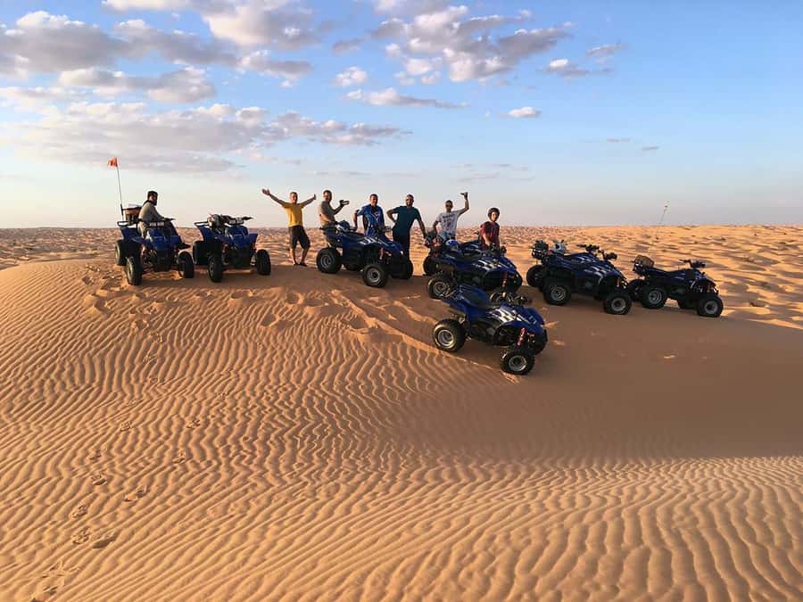 Agadir/Taghazout : Quad Biking and Sandboarding Adventure - Starting on the quad bike