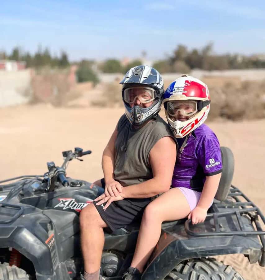 Agadir/ Taghazout: Safari Quad Bike on the Beach & Desert - Mint tea is a welcome finish