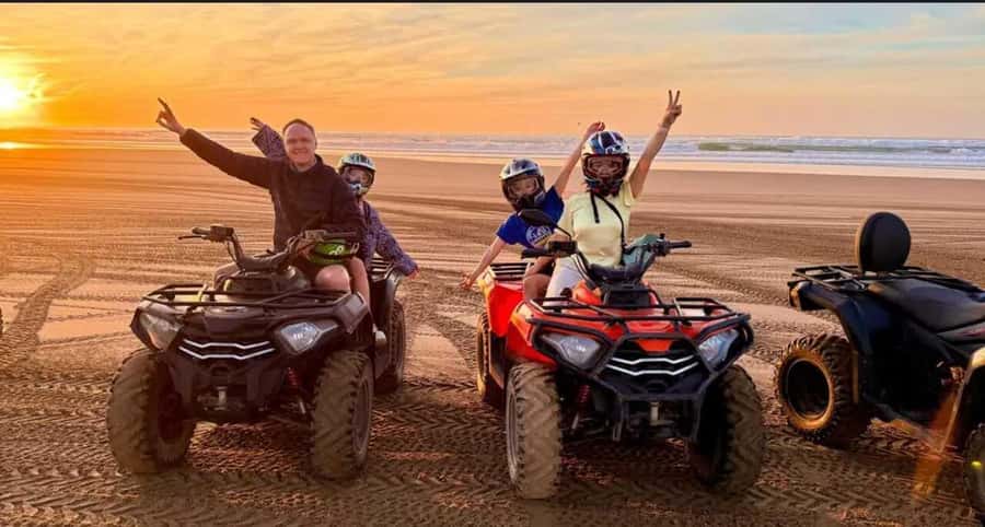 Agadir/ Taghazout: Safari Quad Bike on the Beach & Desert - The safety test sets the tone