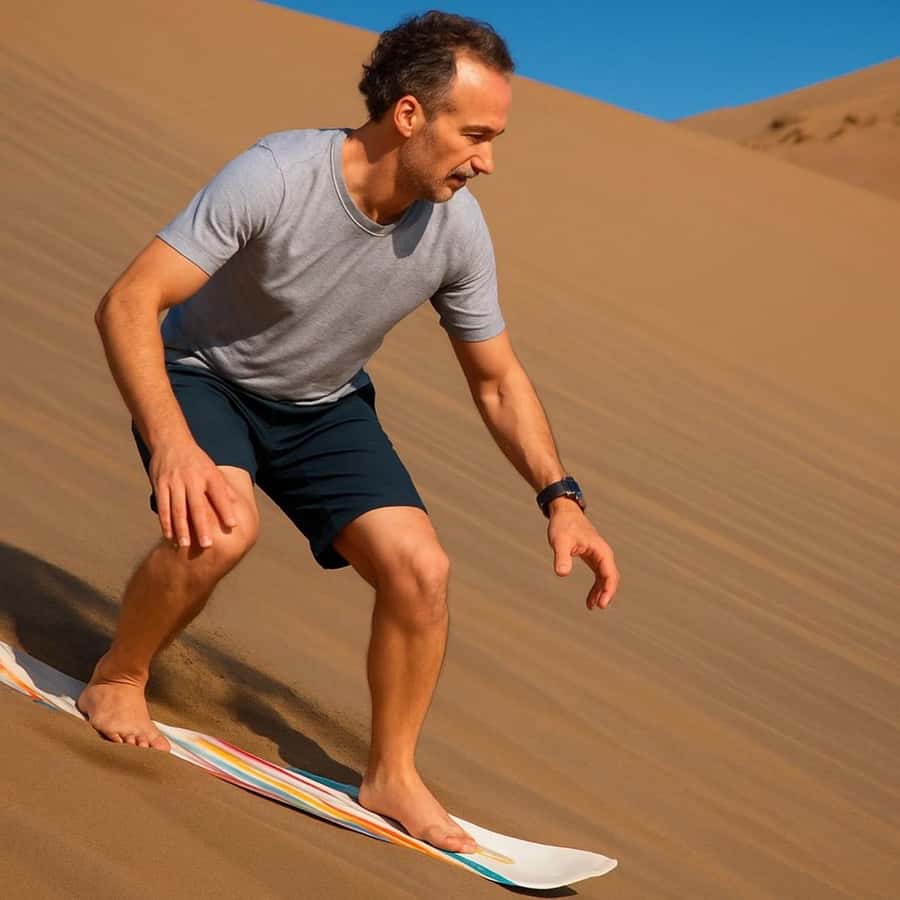 Agadir/Taghazout: Sandboarding & Visit of Canyons With Lunch - Sandboarding at Timlaline Dunes