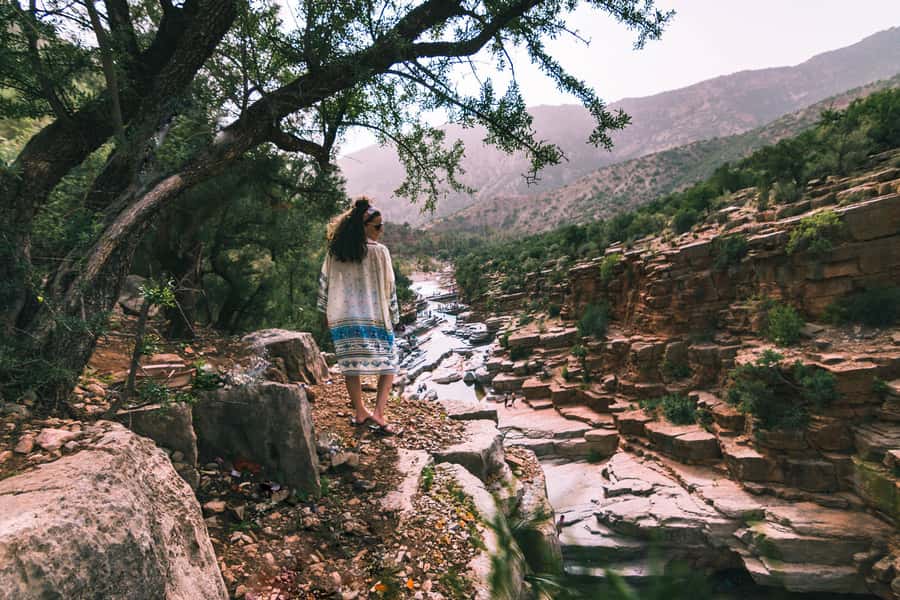 Agadir: Timlaline Desert and Paradise Valley with Camel Ride - Paradise Valley requires more effort than the photos suggest