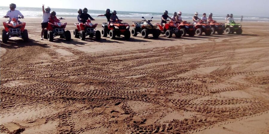 Agadir to Tifnit Desert: Quad Biking Tour with Sandboarding - Sandboarding adds a short burst of effort