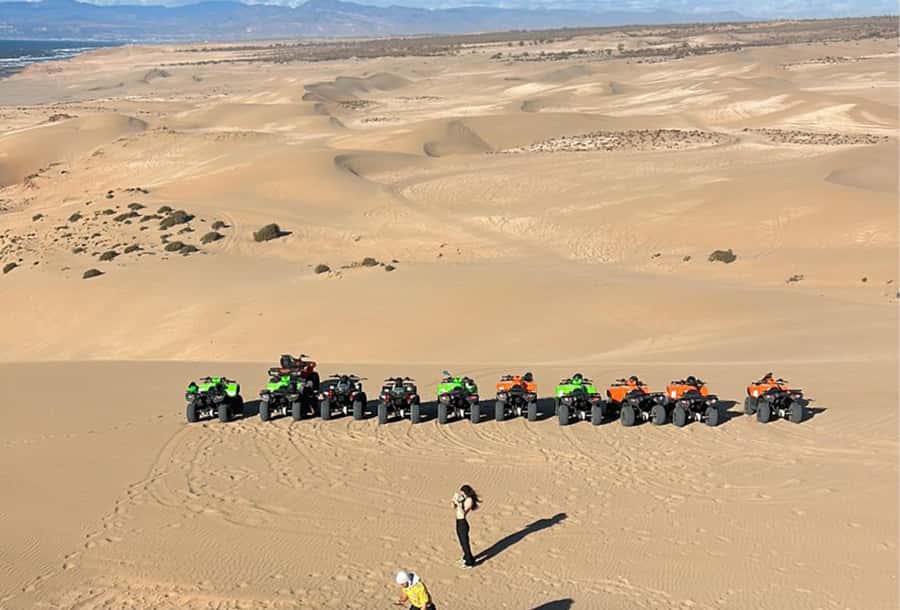 Agadir to Tifnit Desert: Quad Biking Tour with Sandboarding - Moroccan tea gives the outing a local pause