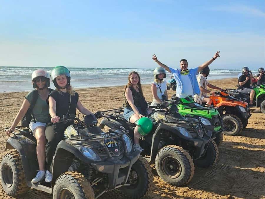 Agadir to Tifnit Desert: Quad Biking Tour with Sandboarding - Two hours across dunes, tracks, and beach