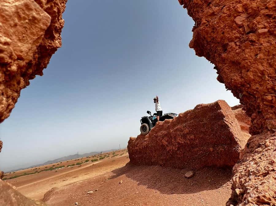 Agafay and atlas: Quad and camel experience - Agafay’s stony hills, not Sahara sand
