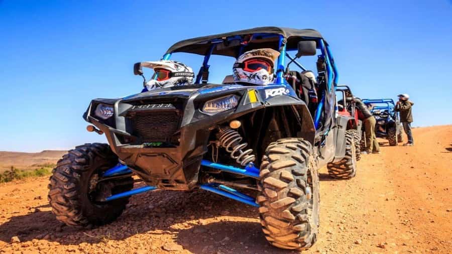 Agafay Desert: Buggy Rides, Dinner & Show Under the Stars - Tea, photos, and sunset before dinner