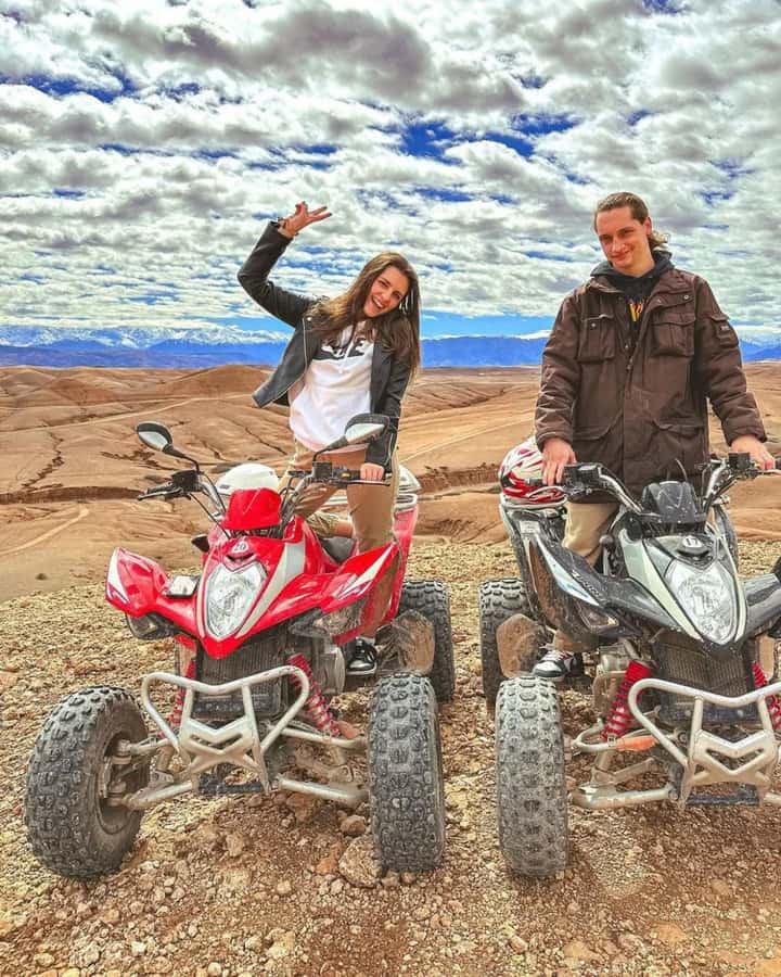 Agafay Desert Day: Quad Bike, Lunch & Swim Adventure - Leaving Marrakech for Agafay’s rocky desert