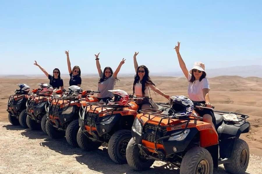 Agafay Desert Day: Quad Bike, Lunch & Swim Adventure - Tea and argan oil at the women’s cooperative
