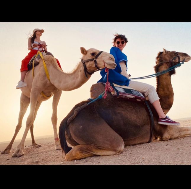 Agafay Desert: Magical Half-Day Lunch with Pool Swim - A Moroccan lunch in a desert camp