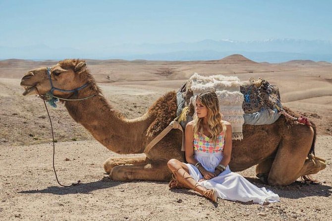 Agafay Desert Package, Quad Bike, Camel Ride and Dinner Show - The camel ride and sunset photographs