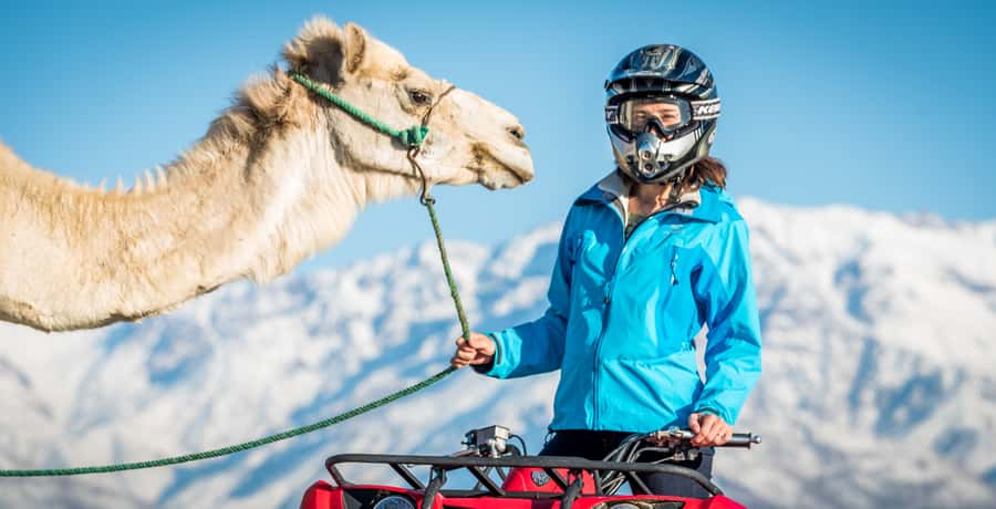 Agafay Desert: Quad Bike and Camel Ride Adventure Tour - Tea, pancakes, and a traditional Moroccan lunch