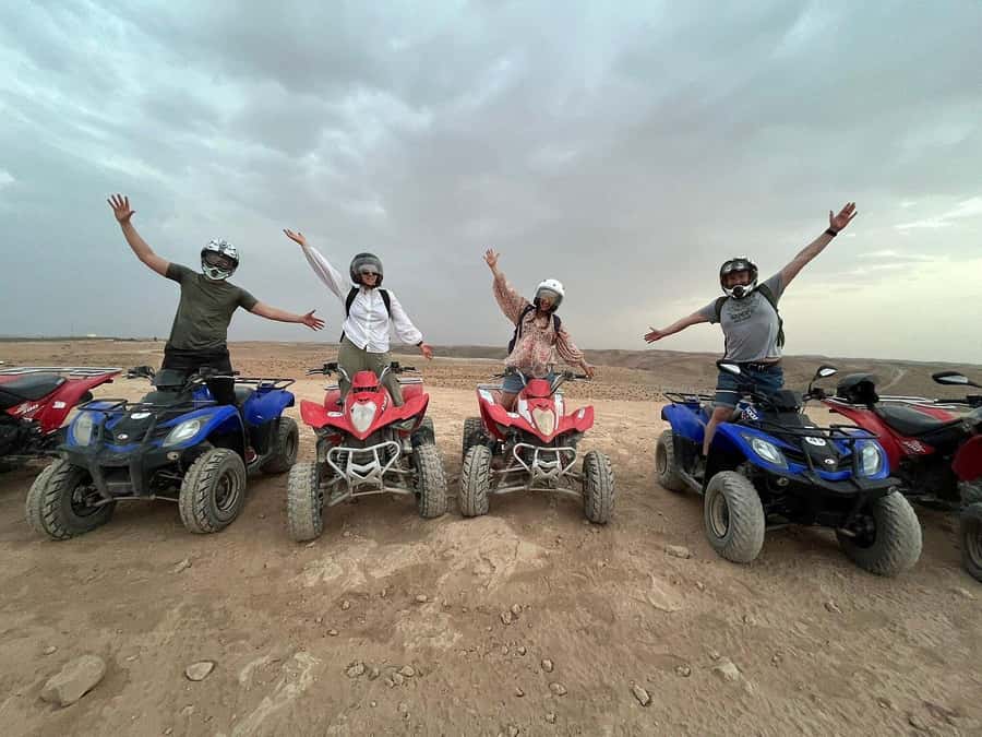 Agafay Desert: Quad Bike Experience with Lunch - From Marrakech streets to Agafay’s stony dunes