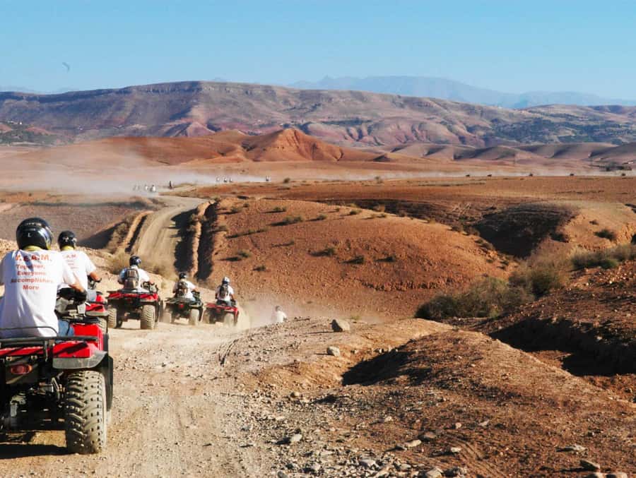 Agafay Desert Quad Biking - The guide makes a real difference